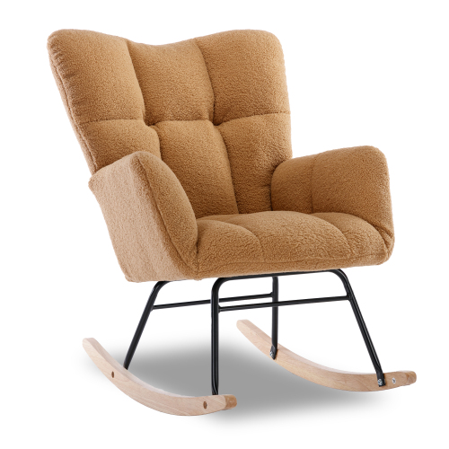 20230822_5bd65528b7e88bc3f02b9d9e5acc44da Teddy Fabric Rocking Gilder Nursery Chair For Living Room Indoor - Image 1