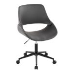 Contemporary Office Chair-ERGONOMIC DESIGN-Gray