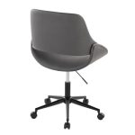 Contemporary Office Chair-ERGONOMIC DESIGN-Gray - Image 2