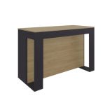 Cuenca Dining Counter Table-Freestanding Structure with 3 Open Storage - Image 4